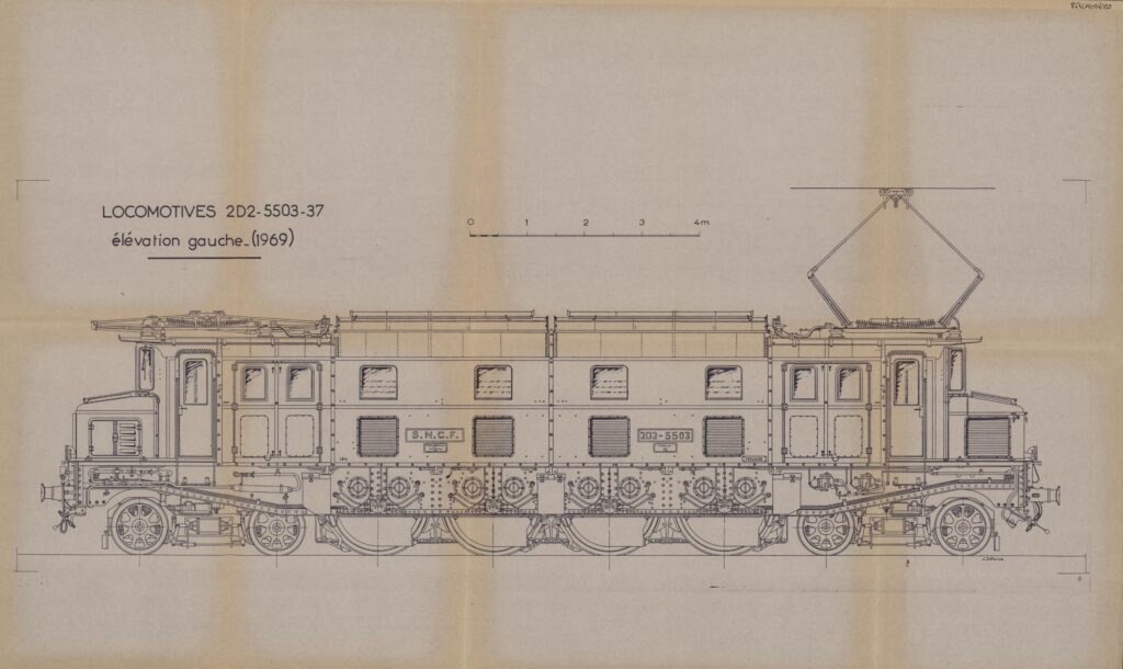 Locomotive 2D2-5503-37 | Archives SNCF